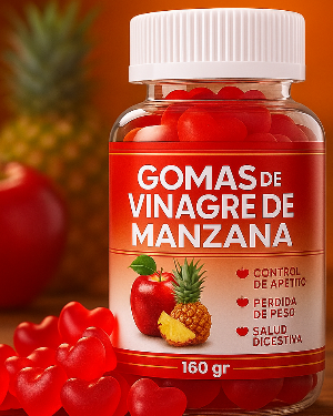 Gomas de vinagre de manzana